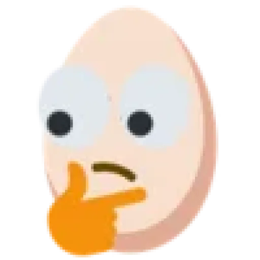 🫤 Стикер «Emotionally Eggs» для Telegram