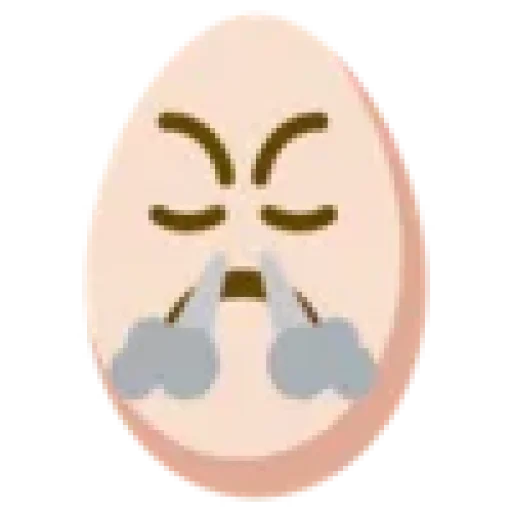 😤 Стикер «Emotionally Eggs» для Telegram