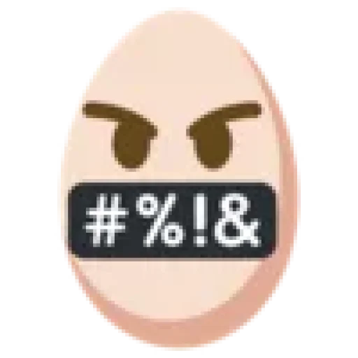 🤬 Стикер «Emotionally Eggs» для Telegram