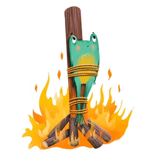 🔥 Стикер «Лягуха» для Telegram