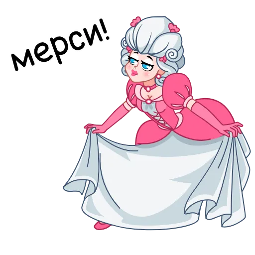 Стикерпак Шальная императрица для Telegram