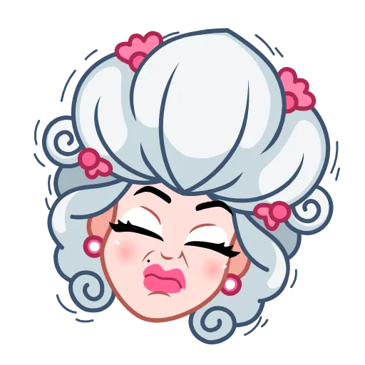 ⭐ Стикер «Шальная императрица» для Telegram