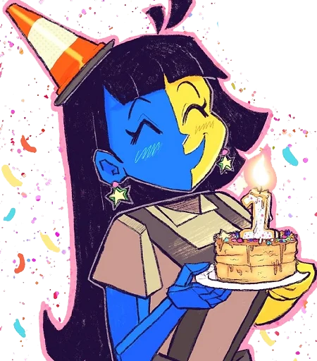 🎂 Стикер «ENA GOD Edition» для Telegram
