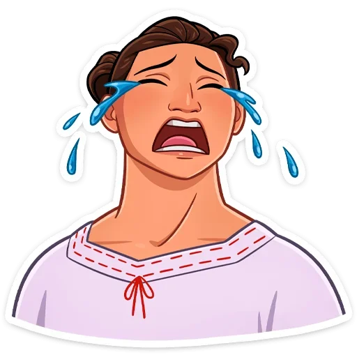 😭 Стикер «Майский дайджест стикеров вк.» для Telegram