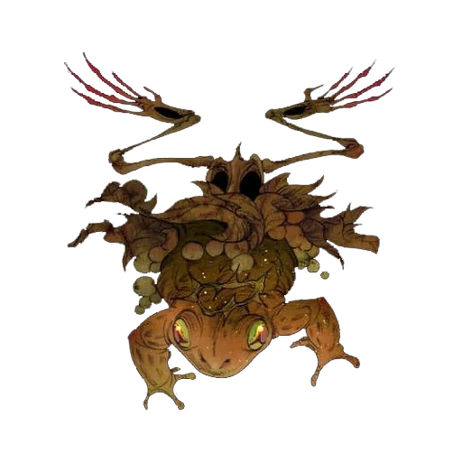 🐸 Стикер «Enchanted garden» для Telegram