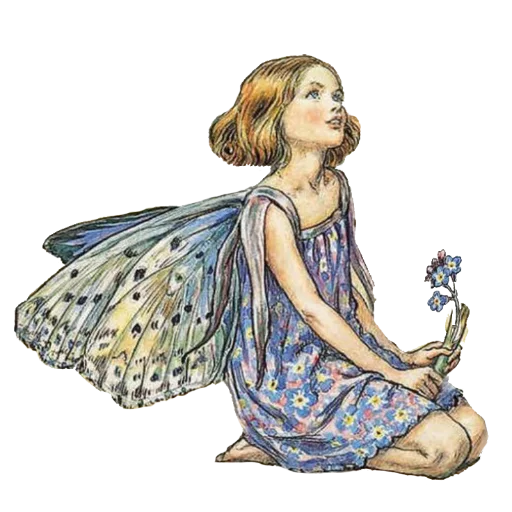 🧚 Стикер «Enchanted garden» для Telegram