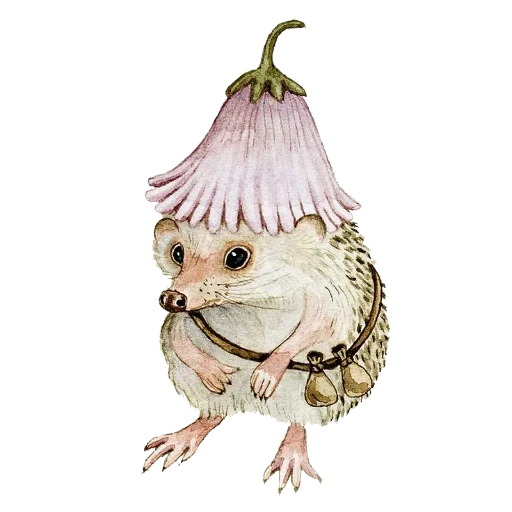 🦔 Стикер «Enchanted garden» для Telegram