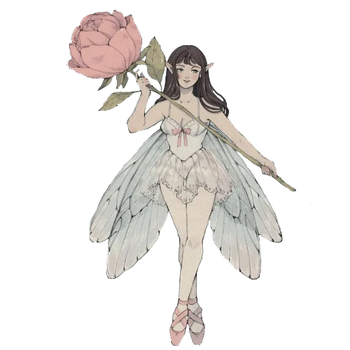 🎋 Стикер «Enchanted garden» для Telegram