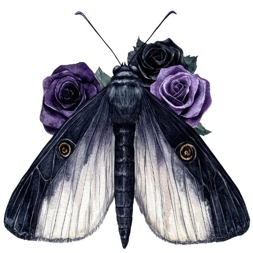 🦋 Стикер «Enchanted garden» для Telegram