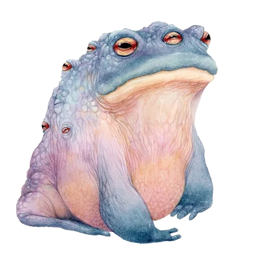 🐸 Стикер «Enchanted garden» для Telegram
