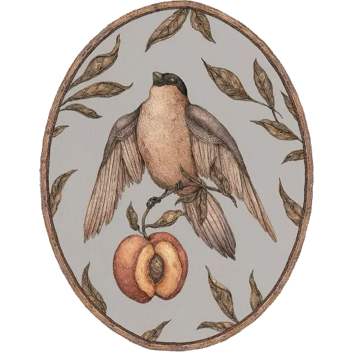 🕰 Стикер «Enchanted garden» для Telegram