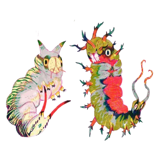 🍤 Стикер «Enchanted garden» для Telegram