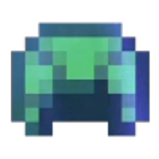 🛡 Стикер «Minecraft Зачарованная броня» для Telegram
