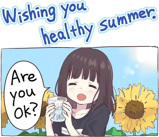 ☀️ Стикер «English Chatting» для Telegram