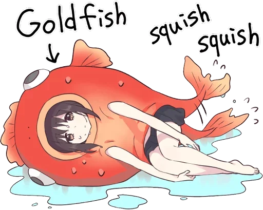 🐟 Стикер «English Chatting» для Telegram
