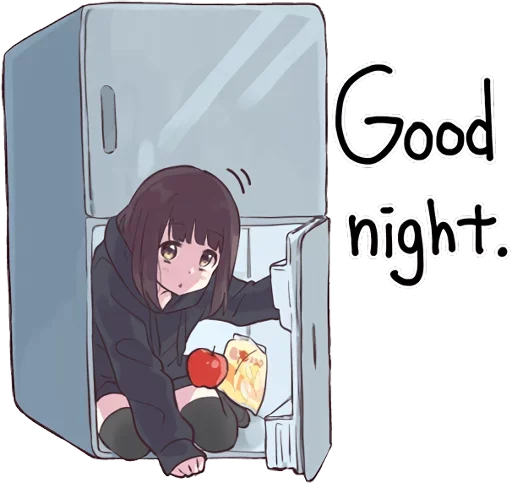 😴 Стикер «English Chatting» для Telegram