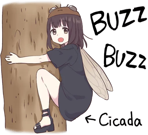 🦗 Стикер «English Chatting» для Telegram