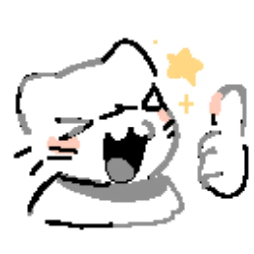 💉 Стикер «Кошачья марихувана» для Telegram