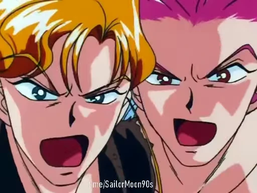 😠 Стикер «?Enemies Sailor Moon?» для Telegram