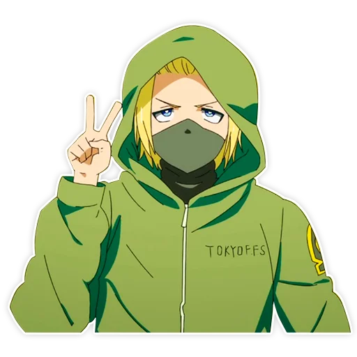 ✌️ Стикер «Enen no shouboutai / Пламенная бригада пожарных» для Telegram