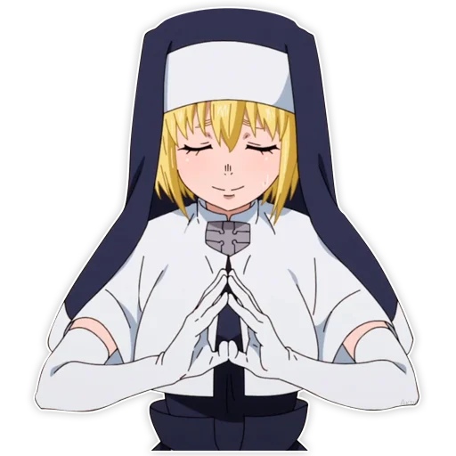 🙏 Стикер «Enen no shouboutai / Пламенная бригада пожарных» для Telegram