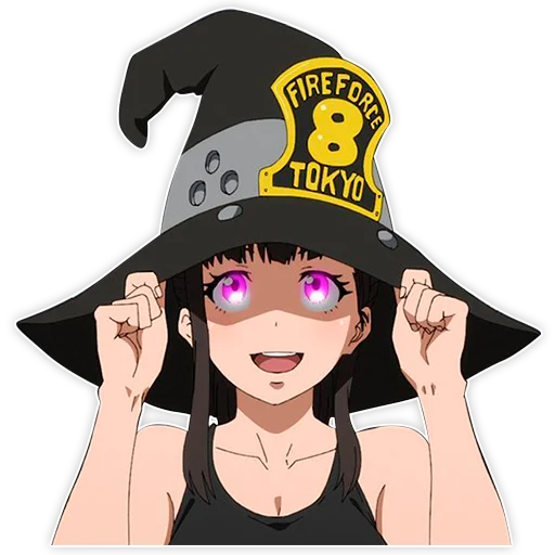 🎃 Стикер «Enen no shouboutai / Пламенная бригада пожарных» для Telegram