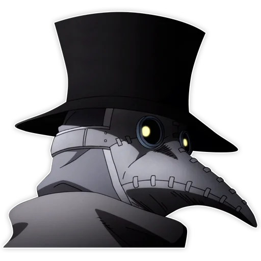 ☠️ Стикер «Enen no shouboutai / Пламенная бригада пожарных» для Telegram