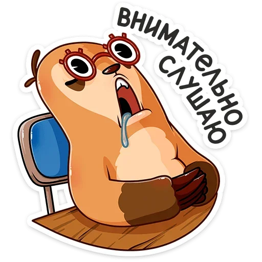 🤤 Стикер «Бодрый Эл» для Telegram