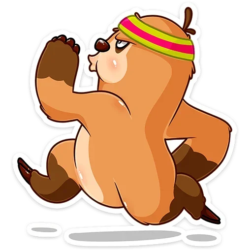 🏃‍♂️ Стикер «Бодрый Эл» для Telegram