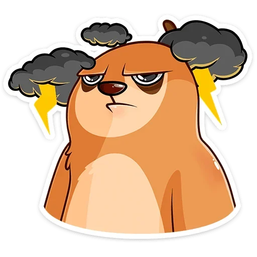 ⛈ Стикер «Бодрый Эл» для Telegram