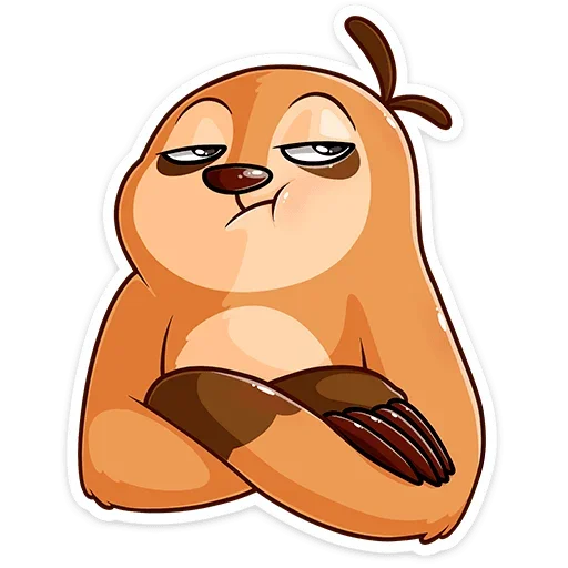 😕 Стикер «Бодрый Эл» для Telegram