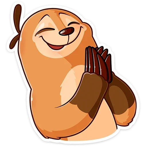 ☺️ Стикер «Бодрый Эл» для Telegram