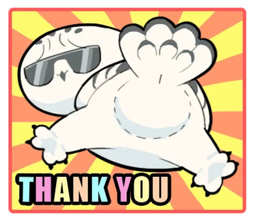 😉 Стикер «Energetic Snowy Owls» для Telegram