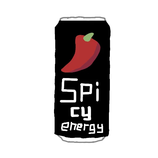 🌶 Стикер «Energy drinks empire» для Telegram