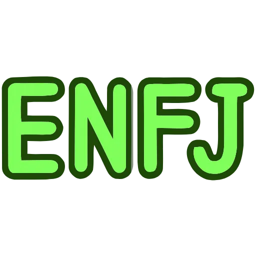 Стикерпак MBTI ENFJ для Telegram