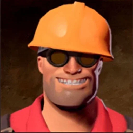 😁 Стикер «Engineer TF2» для Telegram