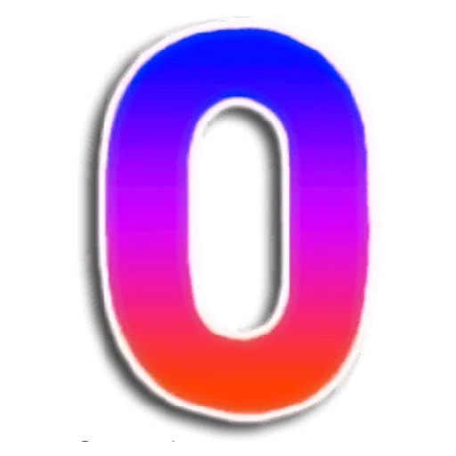 0️⃣ Стикер «English Alphabet» для Telegram