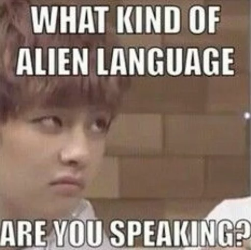 😟 Стикер «BTS [ Let&;s Speak English ]» для Telegram