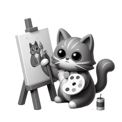 🎨 Стикер «Кот Василиск» для Telegram