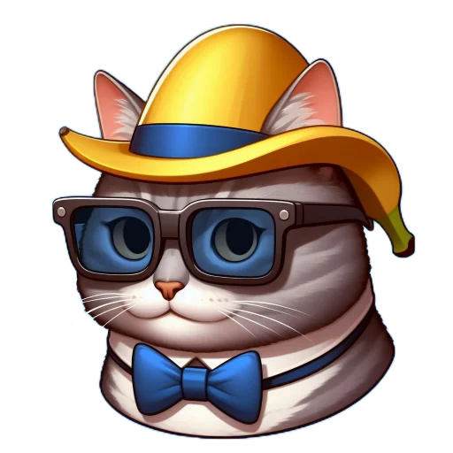 😇 Стикер «Кот Василиск» для Telegram