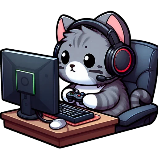 🎮 Стикер «Кот Василиск» для Telegram