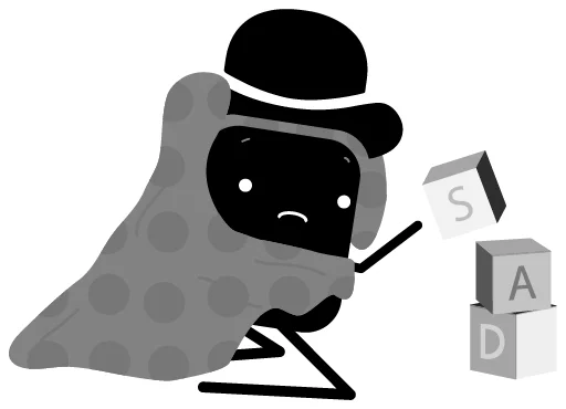 🙁 Стикер «enkodio» для Telegram