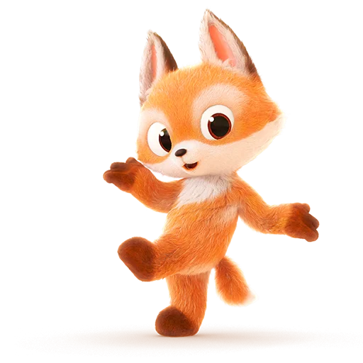 🤗 Стикер «Ennie and Yoyki» для Telegram