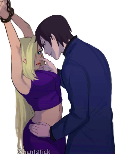 🥺 Стикер «Eno and Sai» для Telegram