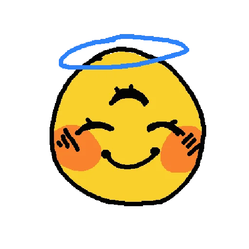 😇 Стикер «enojicute» для Telegram