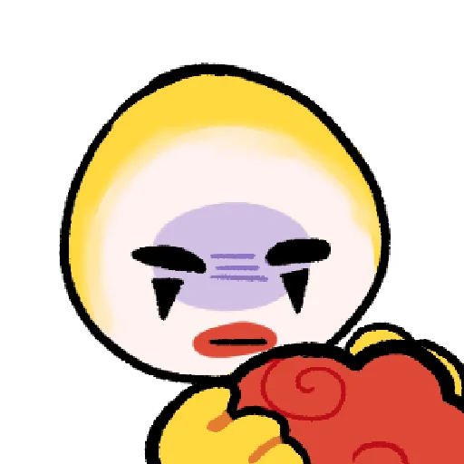 🤡 Стикер «enojicute» для Telegram