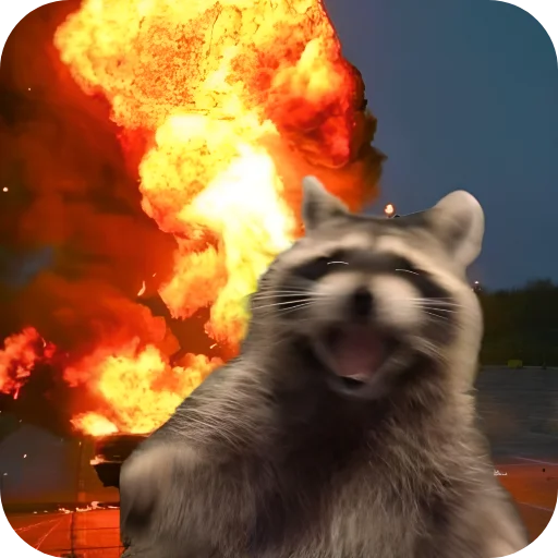 🔥 Стикер «Енотики 1» для Telegram