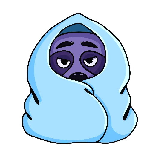 🥶 Стикер «Енотя» для Telegram