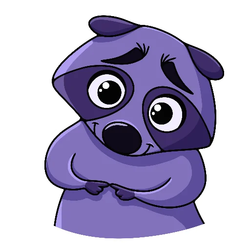 🥺 Стикер «Енотя» для Telegram