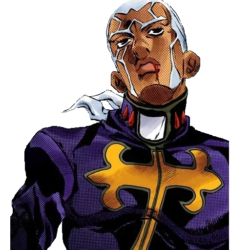 ✝ Стикер «Enrico Pucci» для Telegram